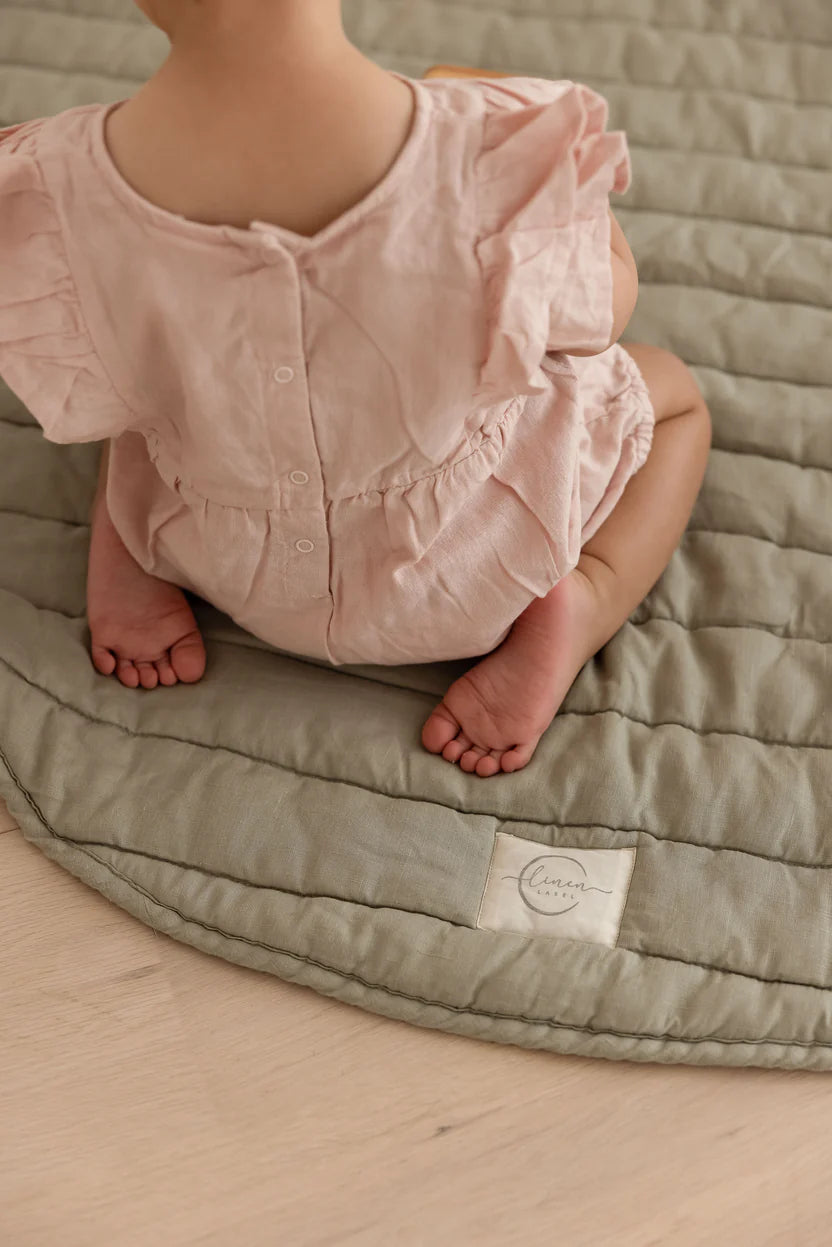 French Linen Play Mat