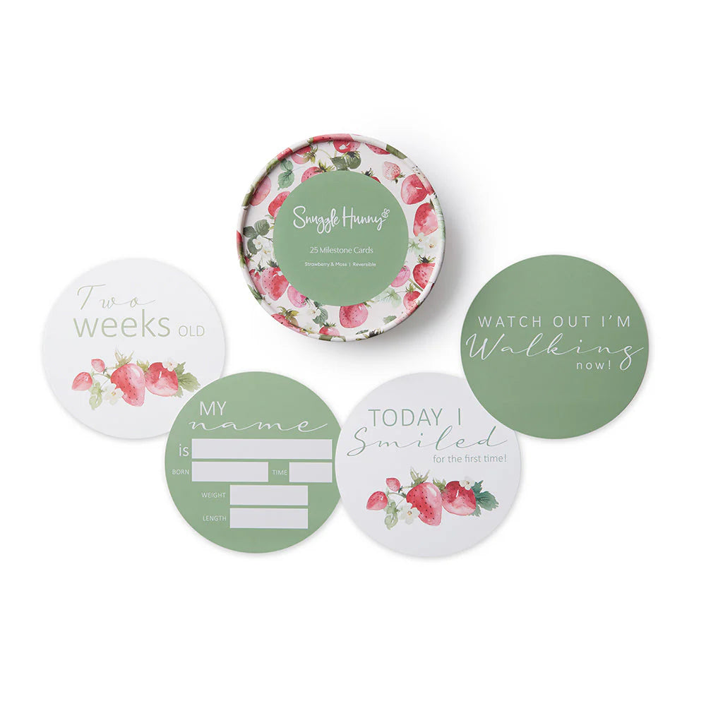 Snuggle Hunny Reversible Milestone Cards