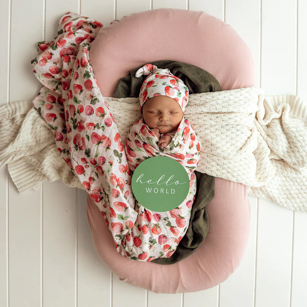 Snuggle Hunny Reversible Milestone Cards
