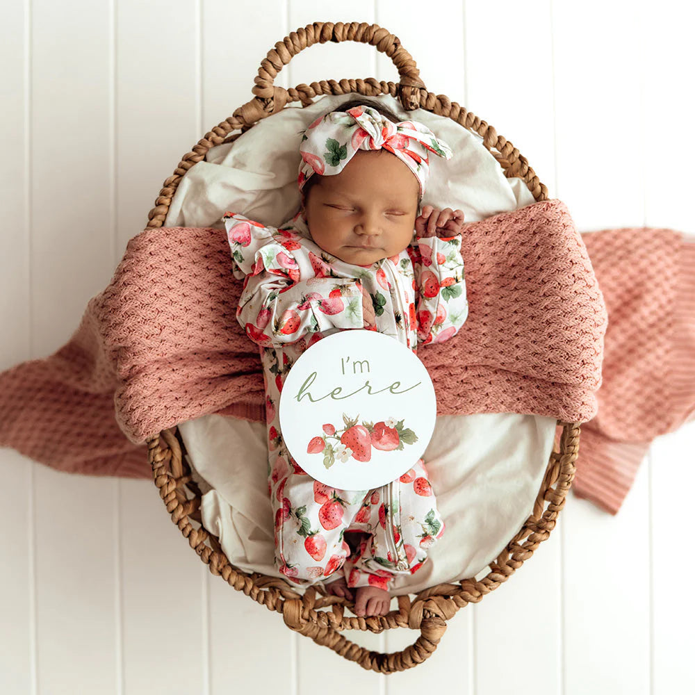 Snuggle Hunny Reversible Milestone Cards