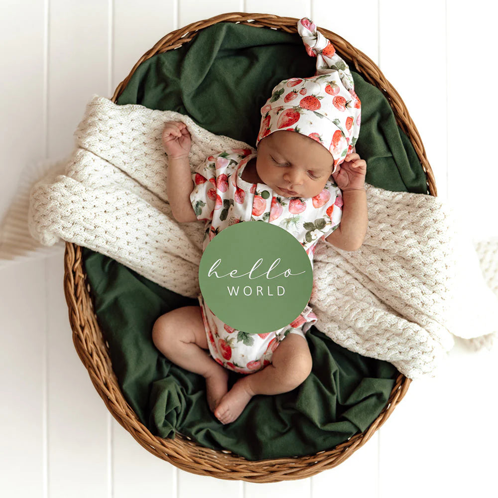 Snuggle Hunny Reversible Milestone Cards
