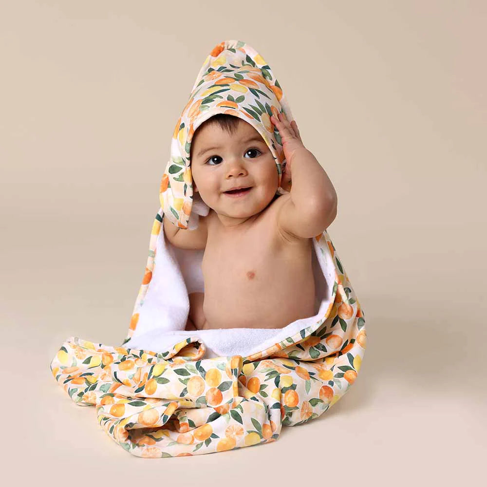 Organic Hooded Baby Towel