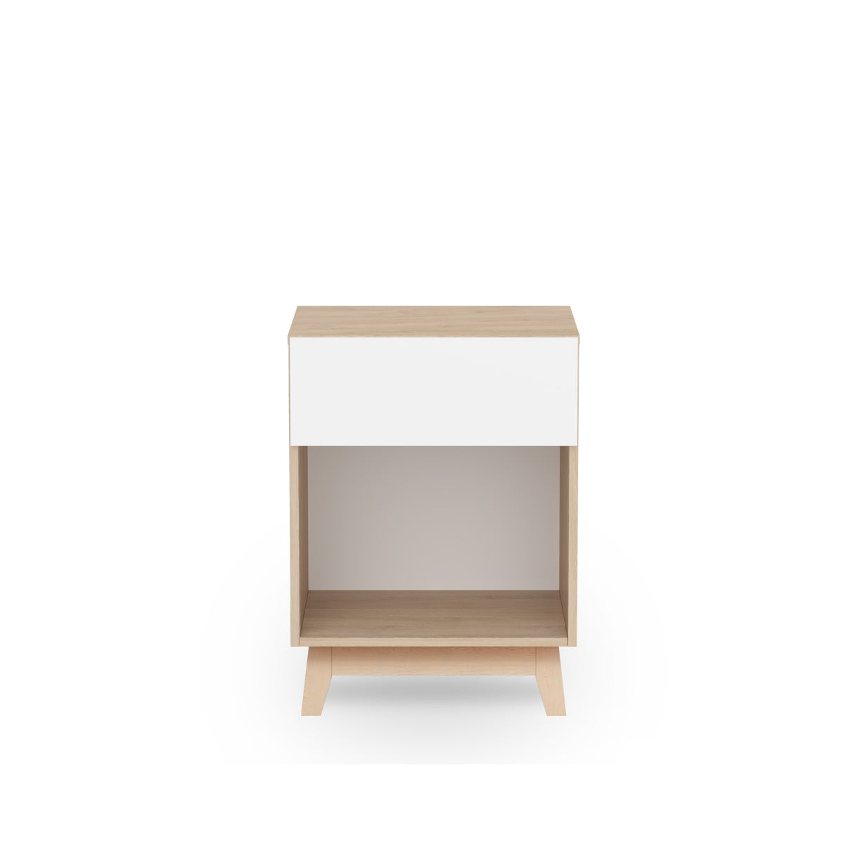 BabyRest Tommi Bedside - White or Oak/White - available to order