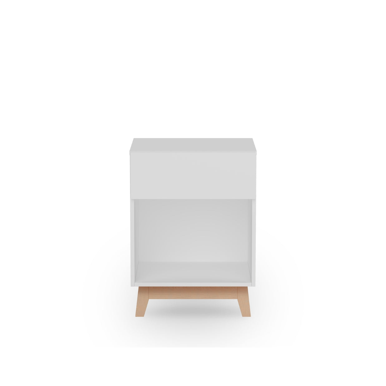 BabyRest Tommi Bedside - White or Oak/White - available to order