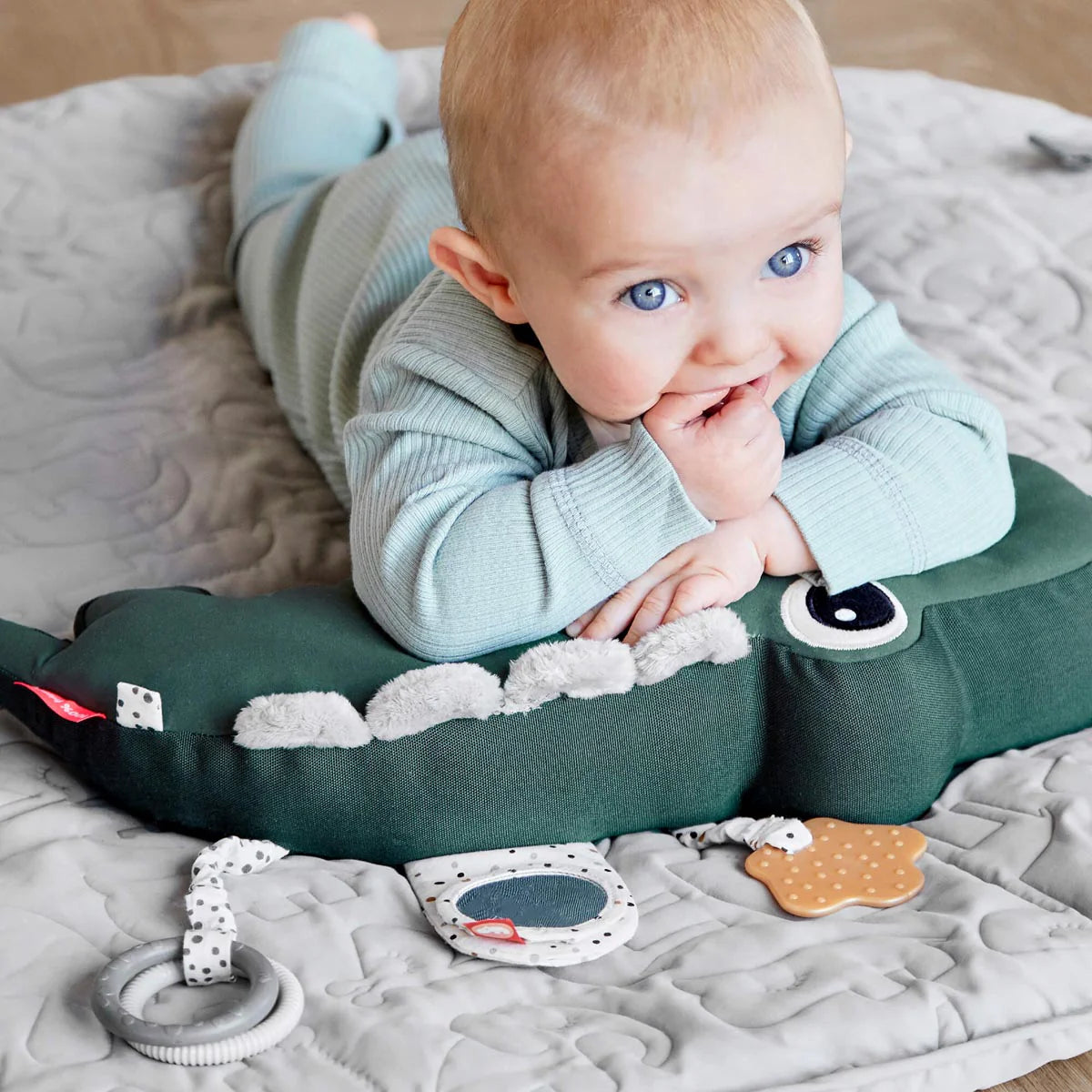 Tummy Time Activity Croco
