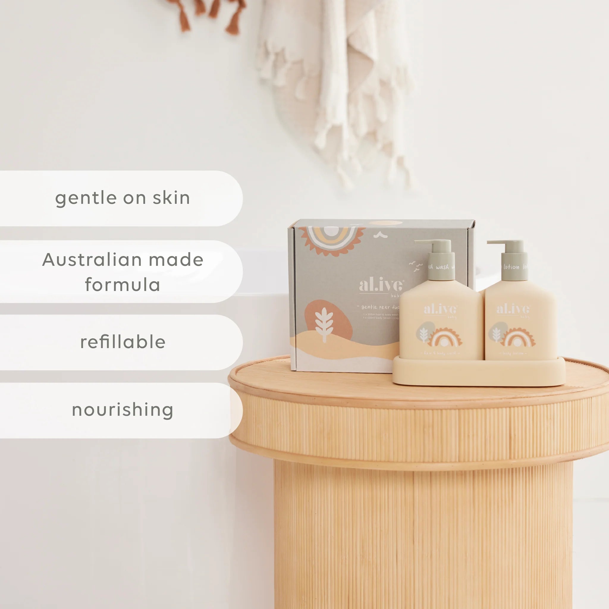 Baby hair & body duo Gentle Hair