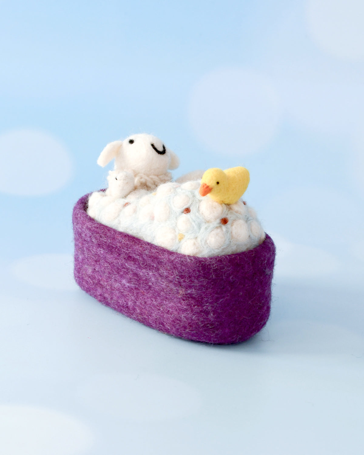 Where Is The Green Sheep? Bath Sheep Play Set
