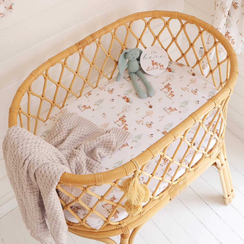 Snuggle Hunny Organic Fitted Bassient Sheet