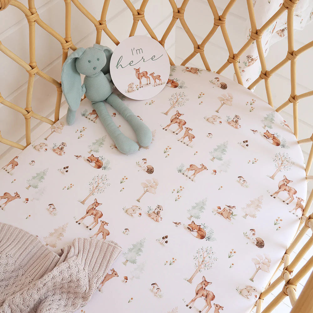 Snuggle Hunny Organic Fitted Bassient Sheet