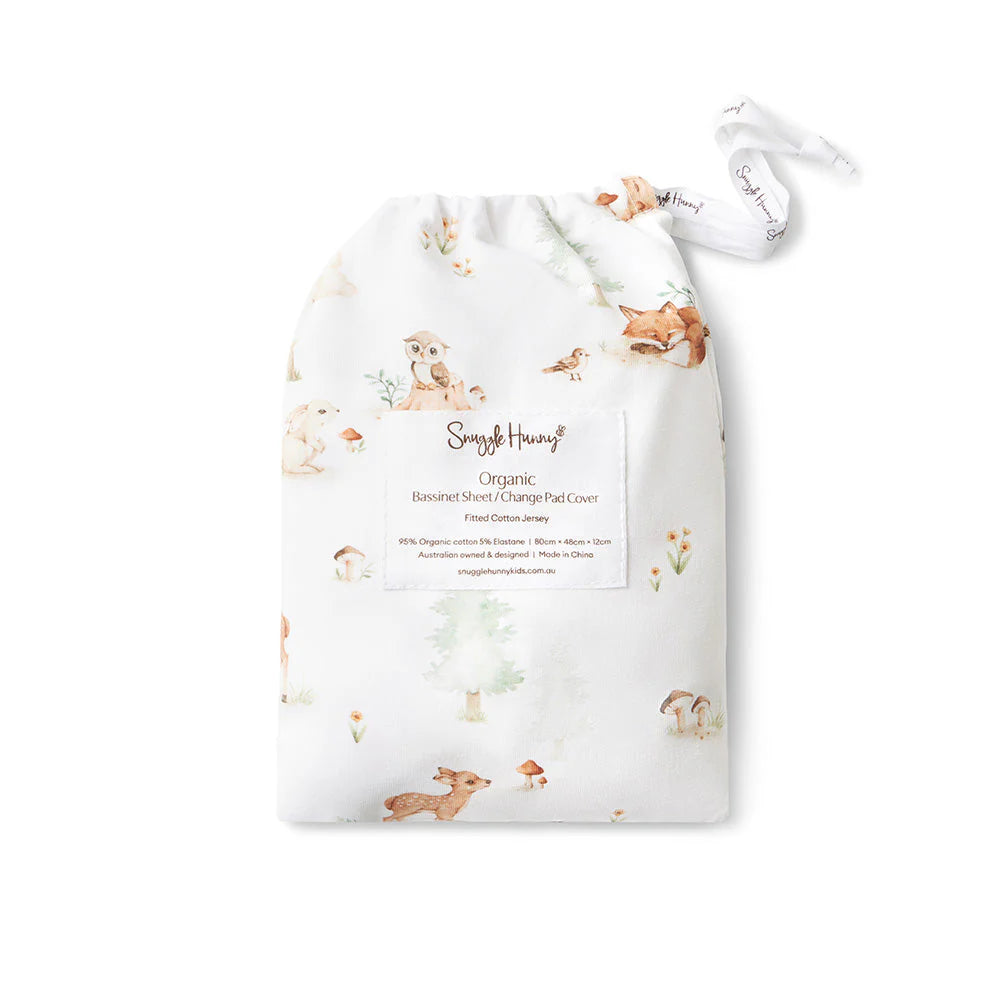 Snuggle Hunny Organic Fitted Bassient Sheet