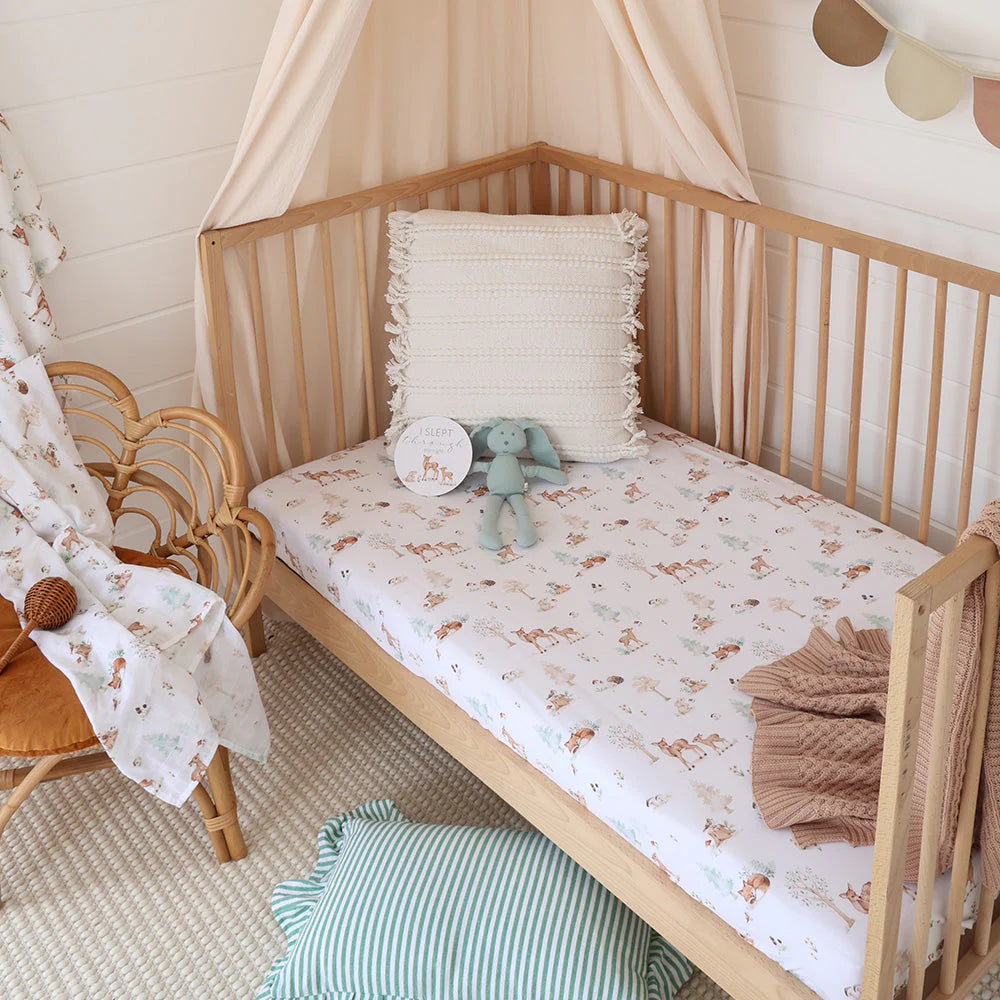 Organic Fitted Cot Sheet
