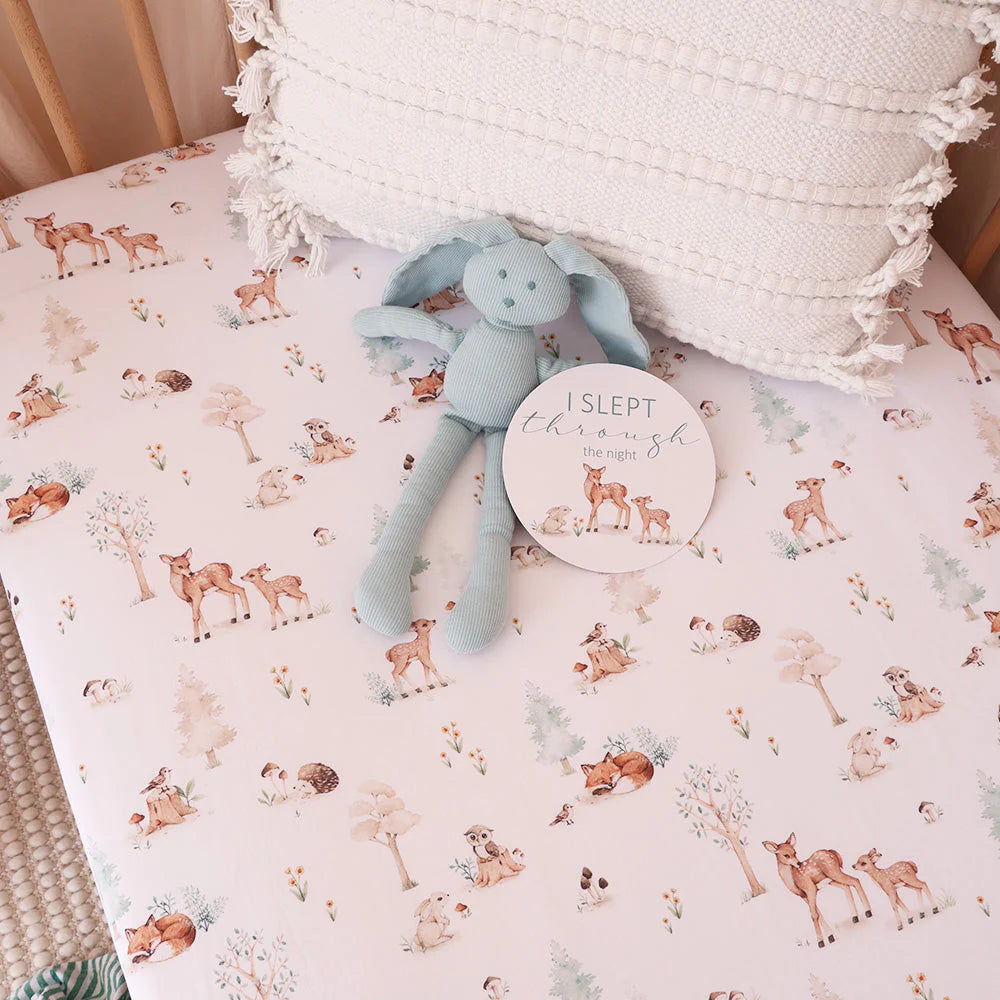 Organic Fitted Cot Sheet