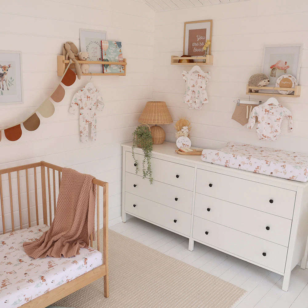 Organic Fitted Cot Sheet