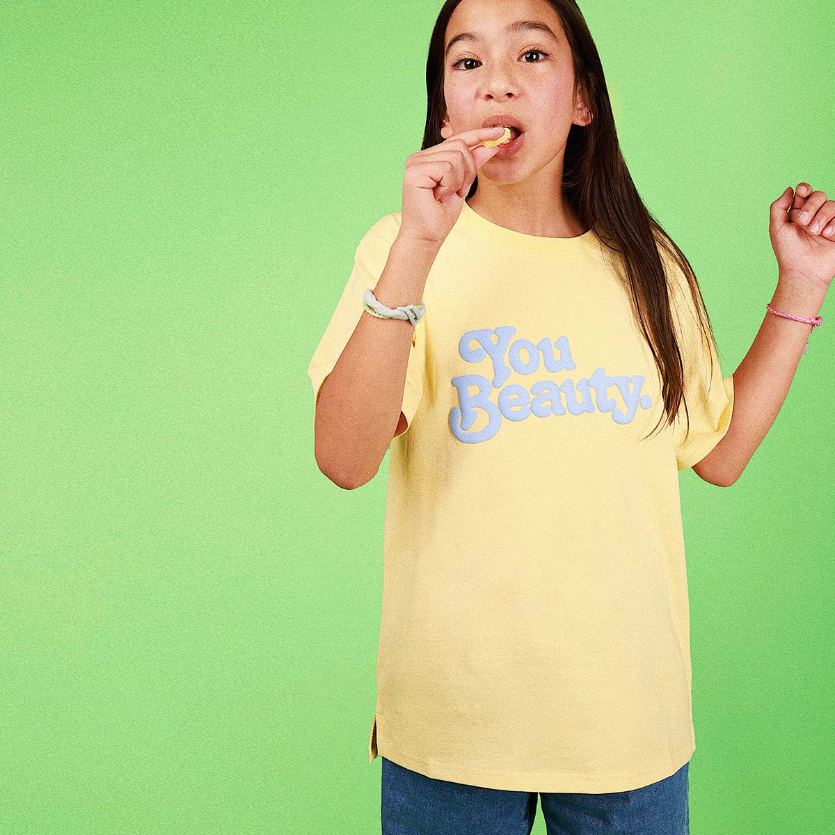 You Beauty Kids Tee Lemon