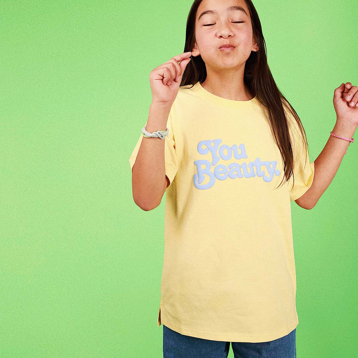 You Beauty Kids Tee Lemon