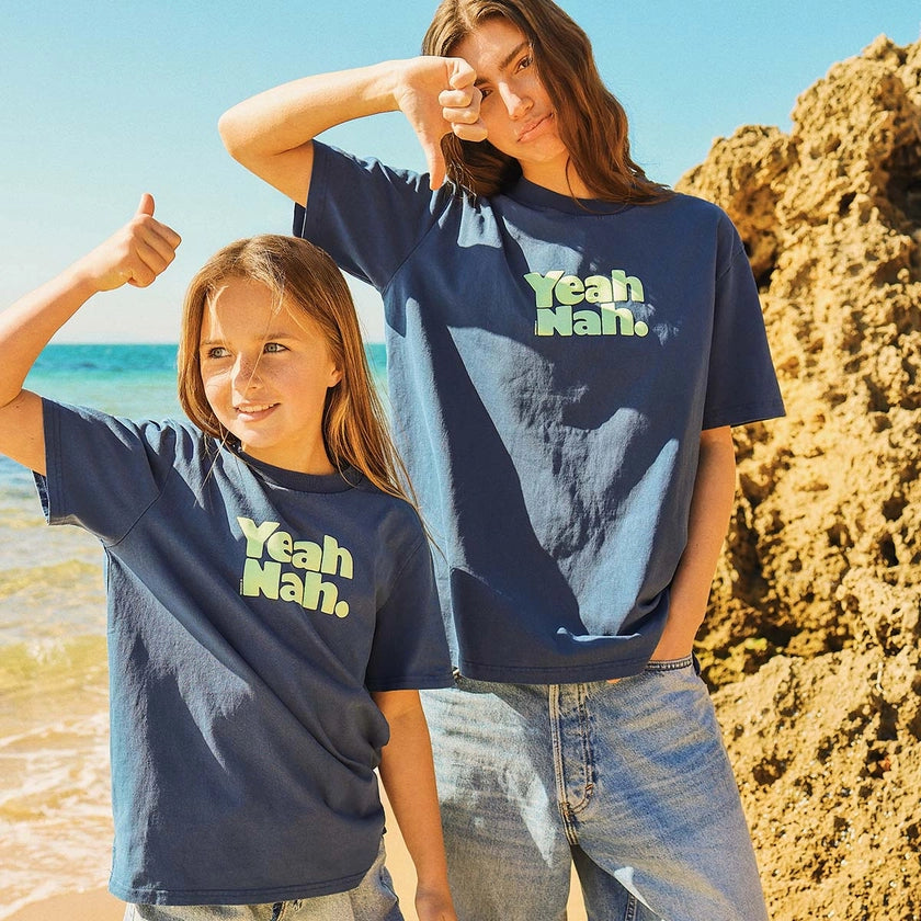 Yeah Nah Kids Slang Tee