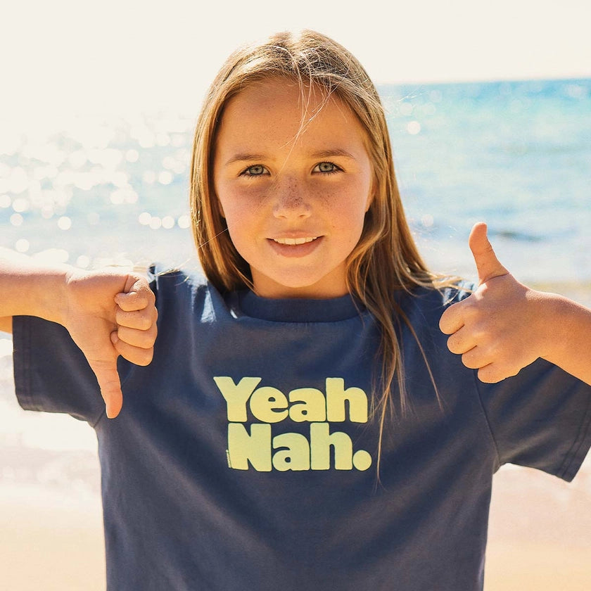 Yeah Nah Kids Slang Tee