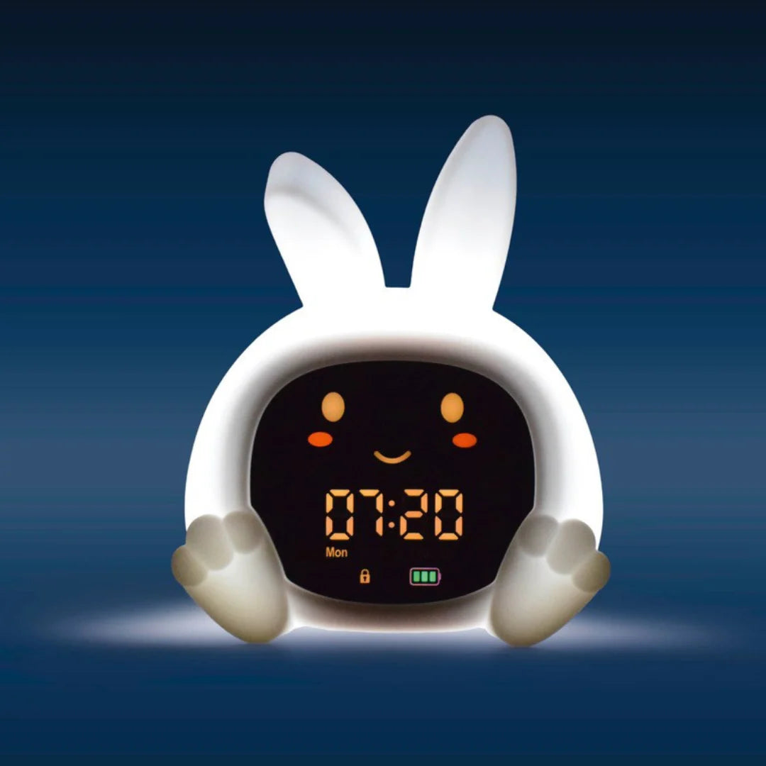 ZAZU Sleep Trainer Clock - Sarah the Rabbit
