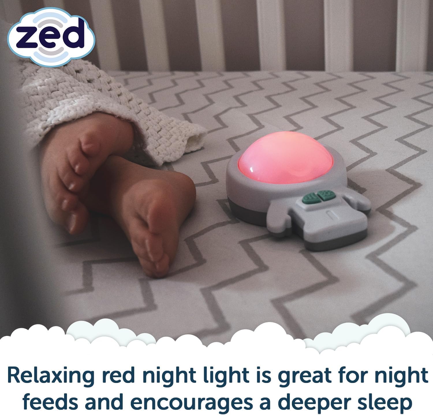 Zed Sleep Soother With Vibration and Night Light