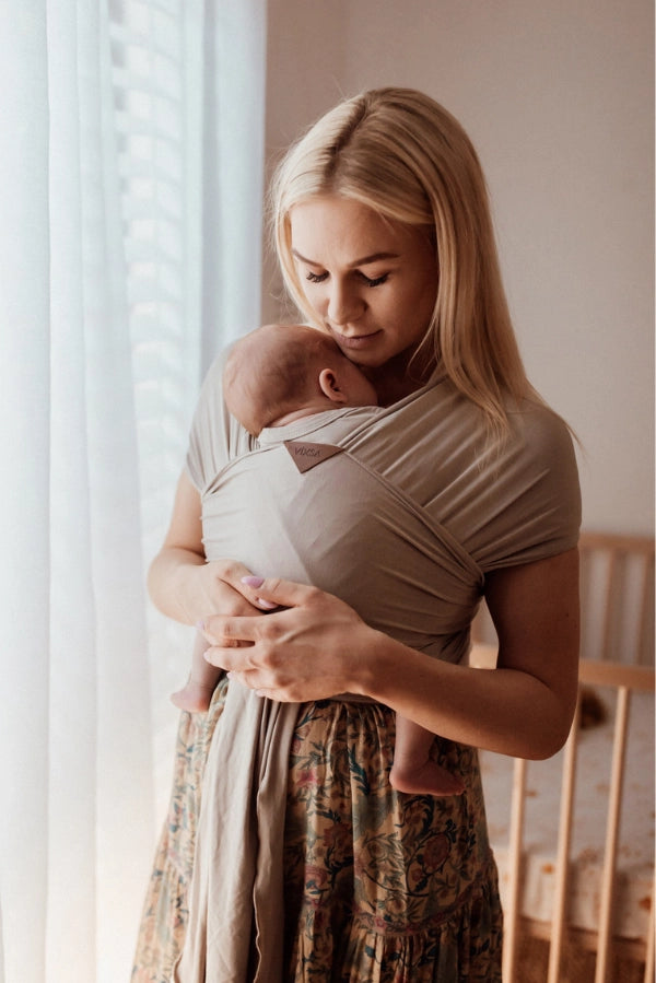 Vixsa Taupe Wrap Carrier