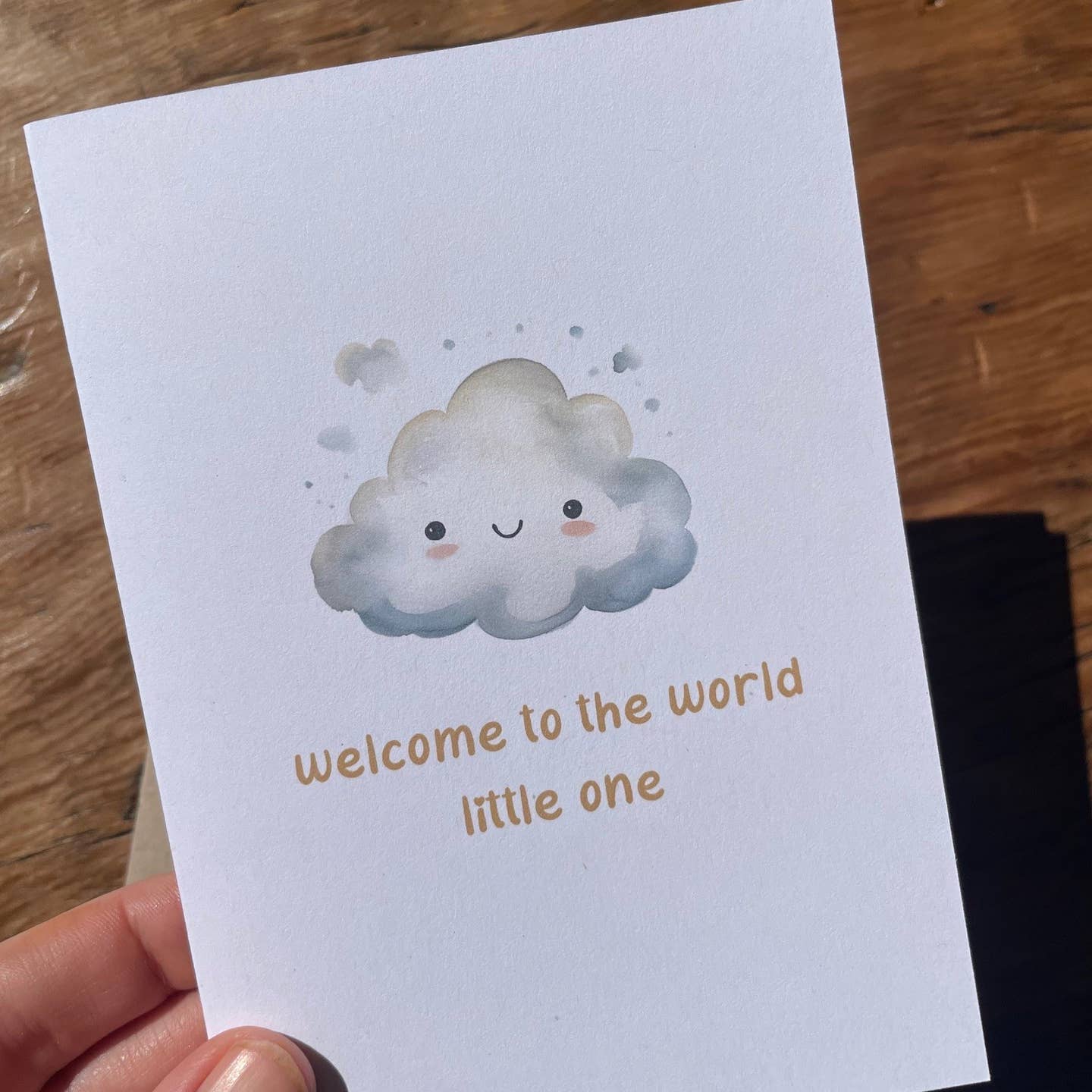 Welcome To the World Little One - Cloud