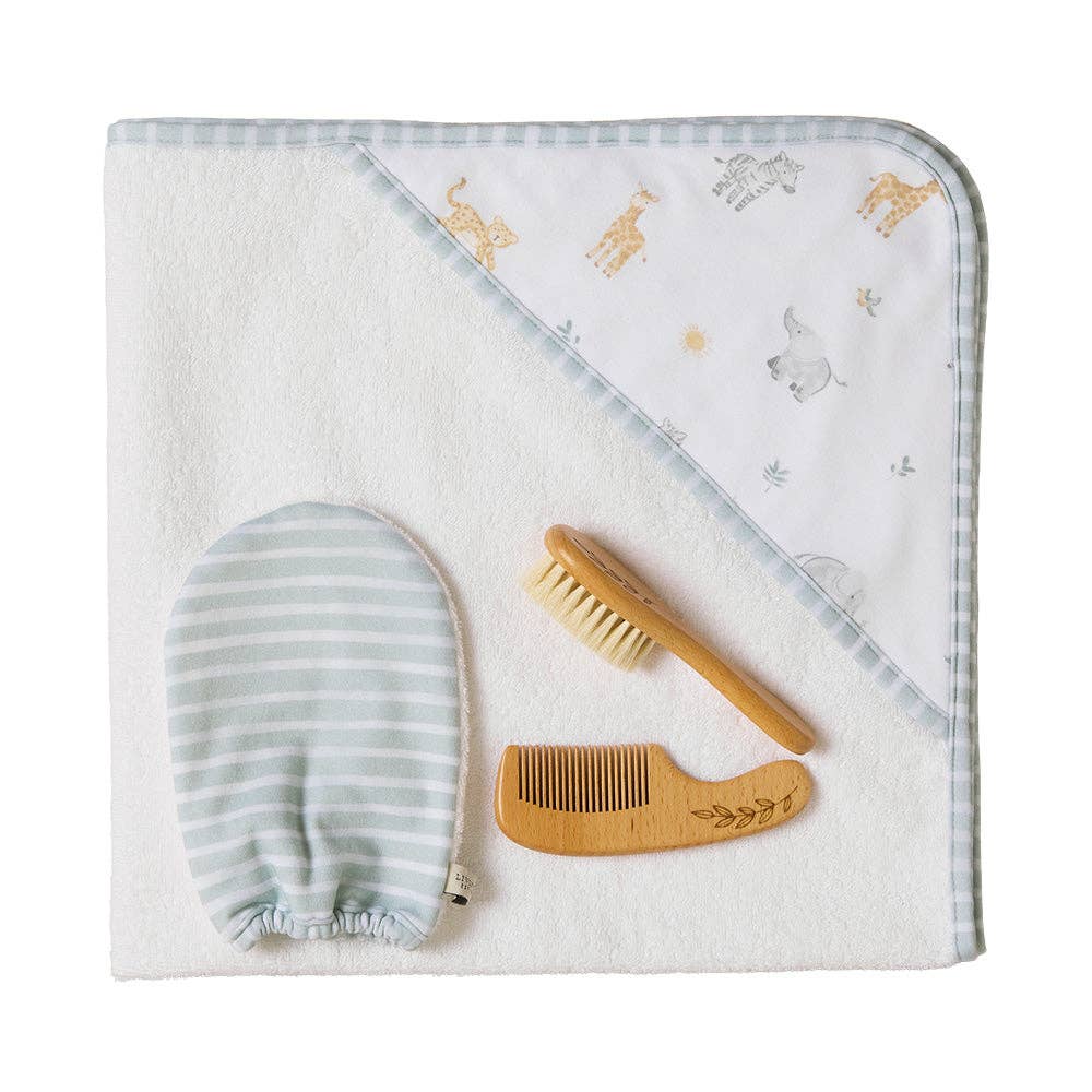 4 Peice Baby Bath Gift Set