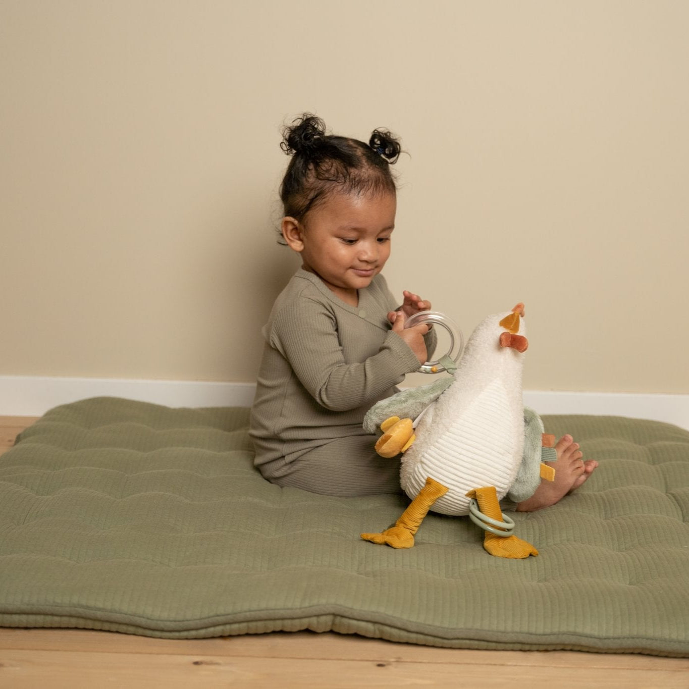 Soft Activity Chicken Plush Toy