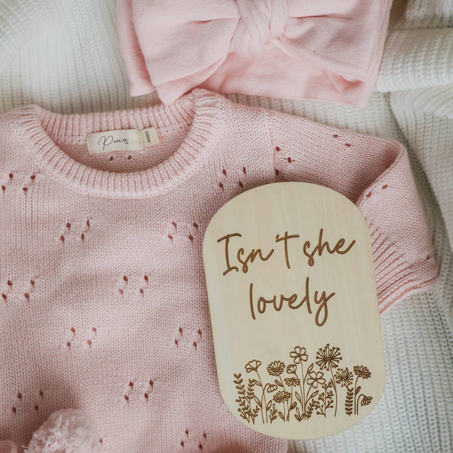 Isn't She Lovely Plaque