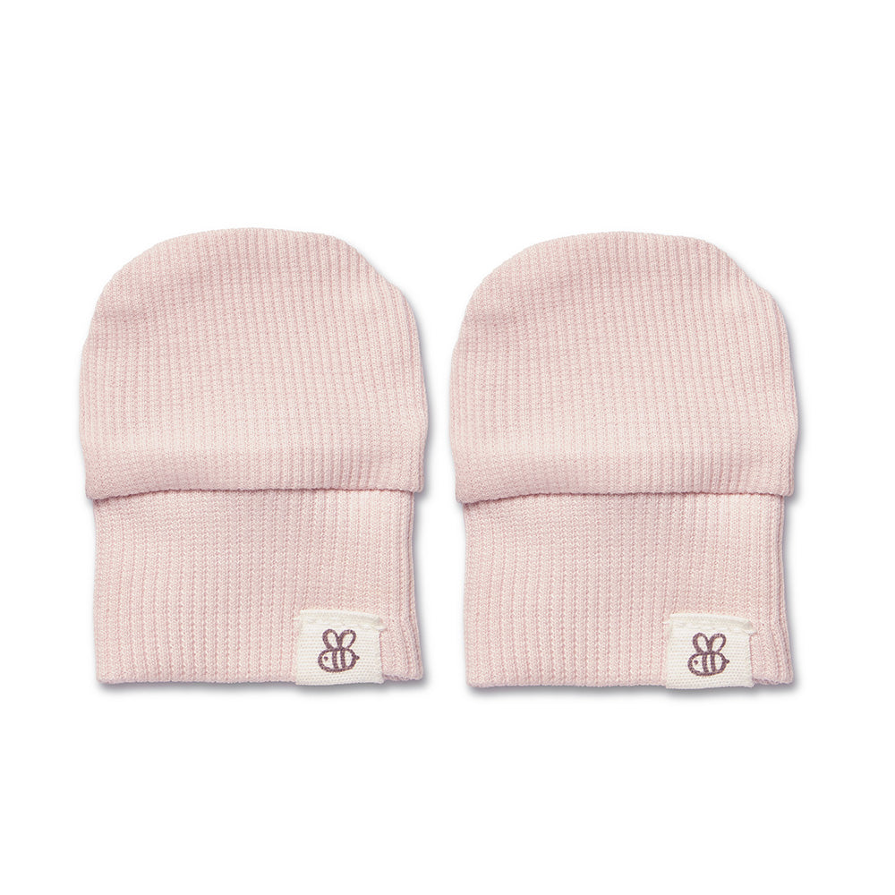 Organic Cotton Rib Mittens