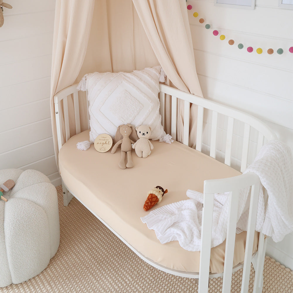 Organic Fitted Cot Sheet