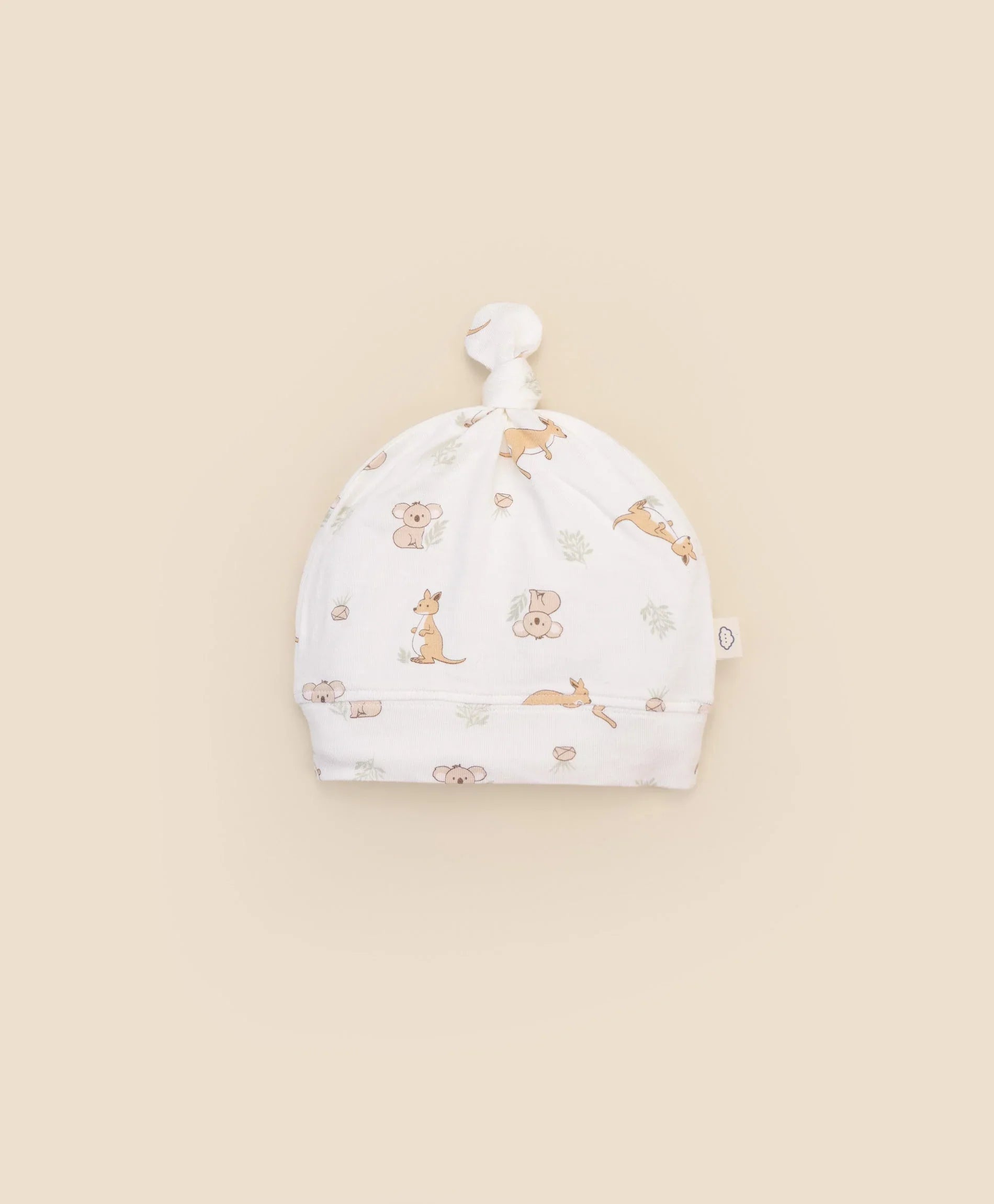 Bamboo Beanie - Kangaroo & Koala