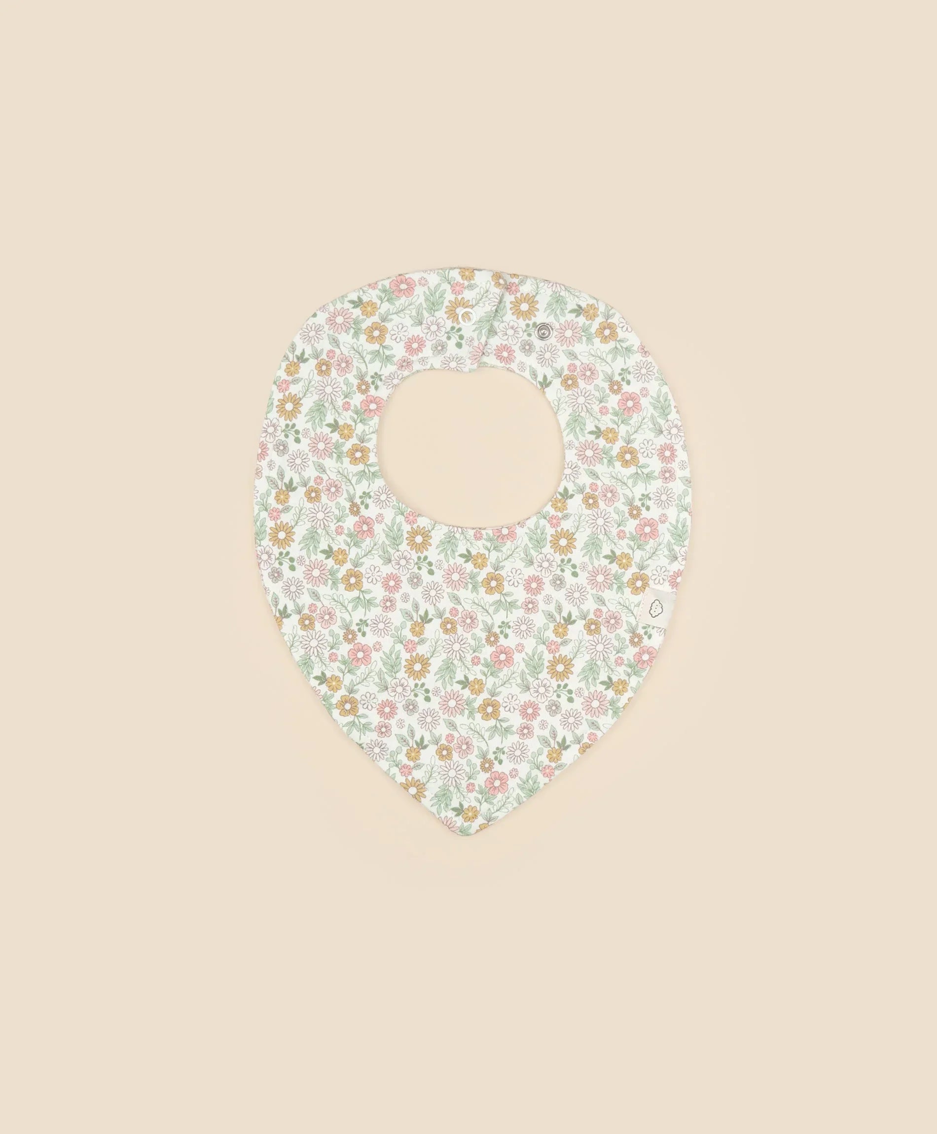 Organic Cotton Bib - Daisies