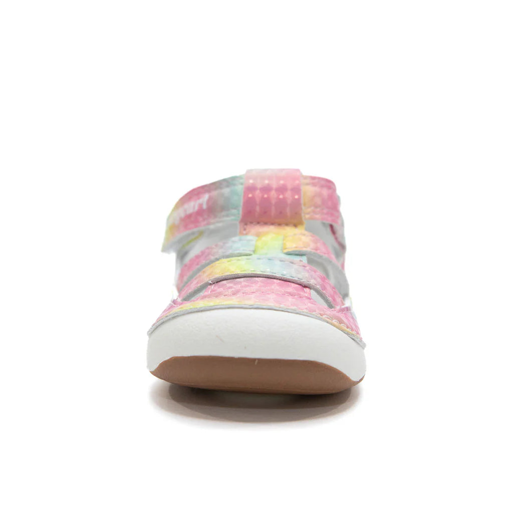 Ava rainbow baby and toddler girls sandals