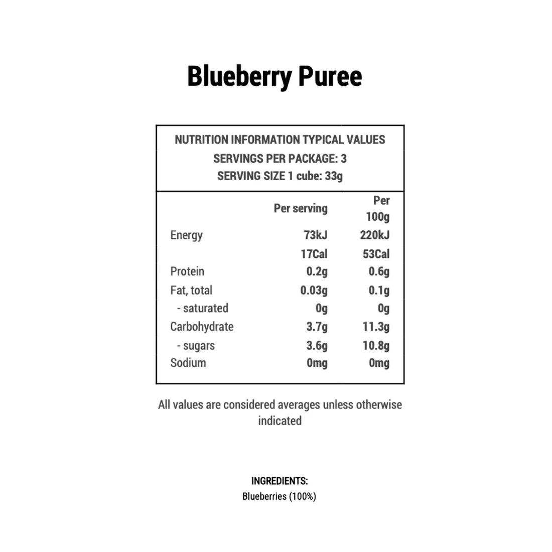 First Bites Fruit Baby Puree
