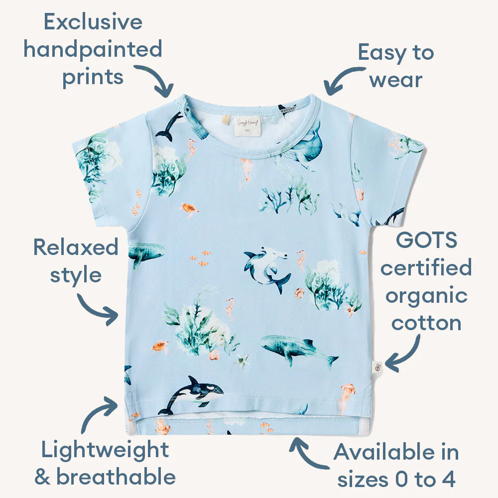 Blue Ocean Organic T-Shirt