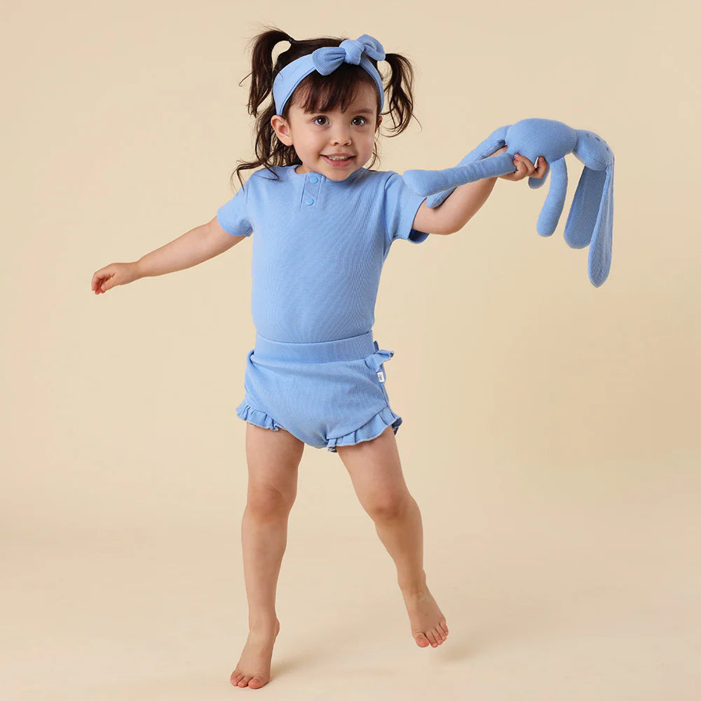 Bluebell Short Sleeve Organic Bodysuit
