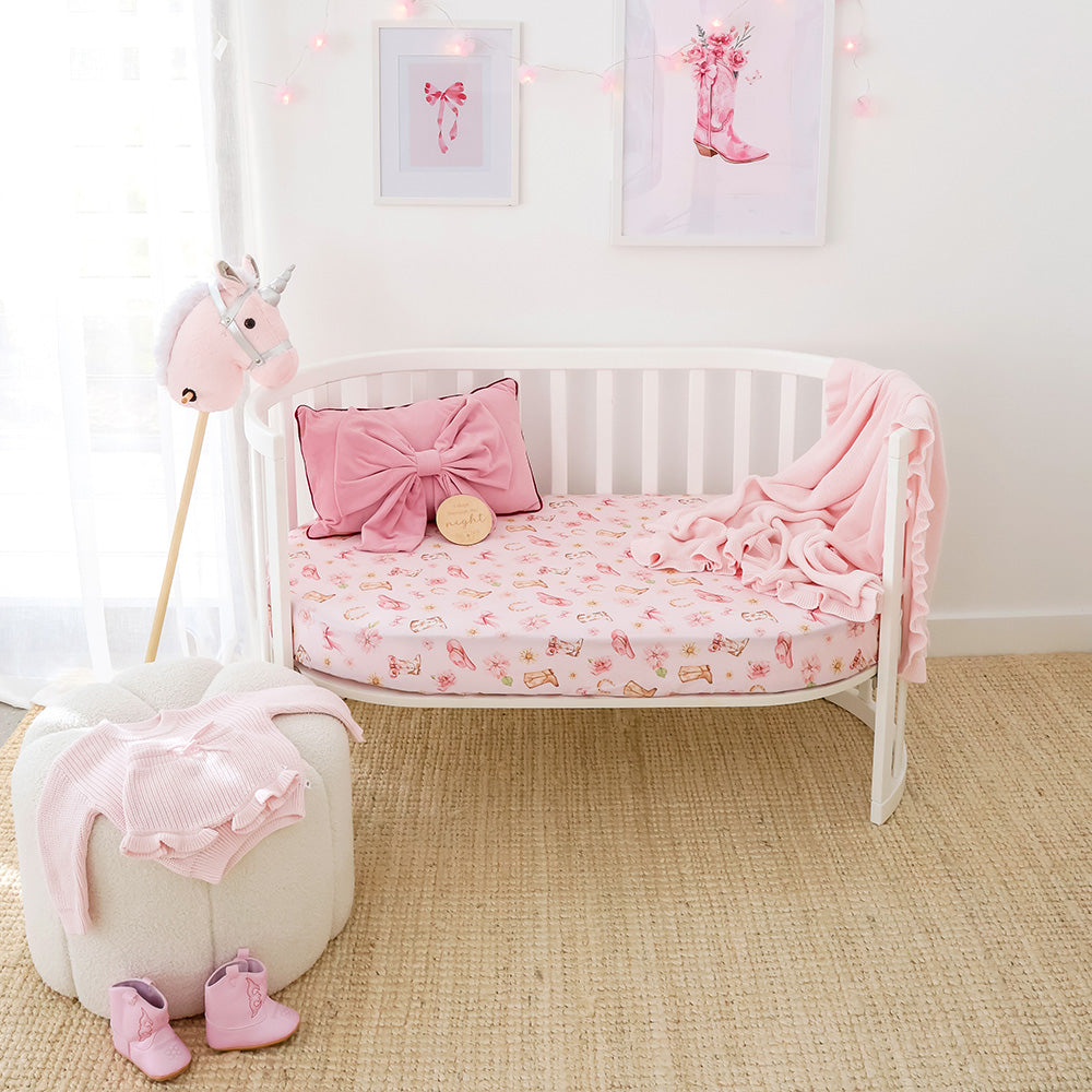 Organic Fitted Cot Sheet