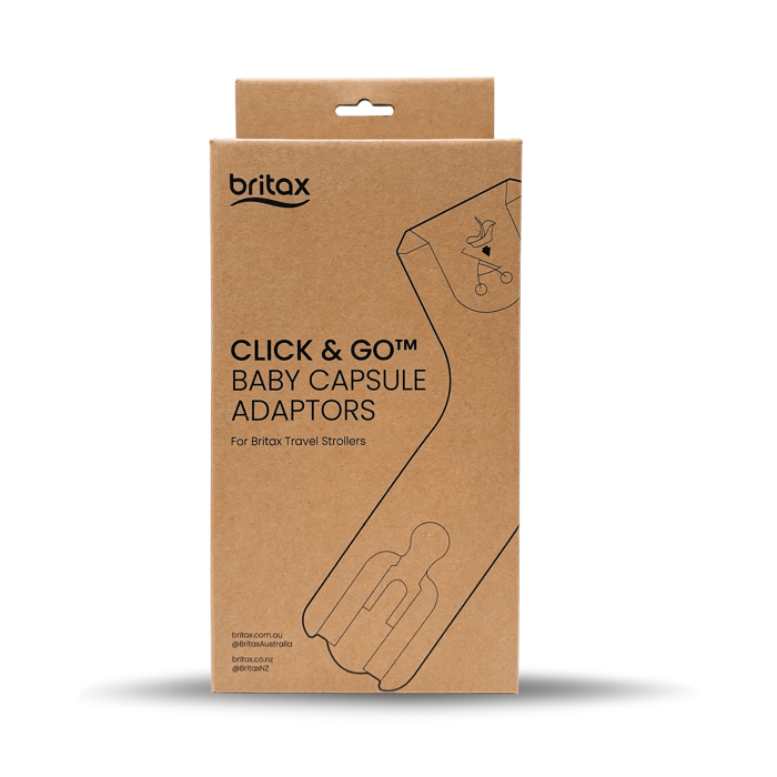 Britax Click & Go Baby Capsule Adaptors Travel