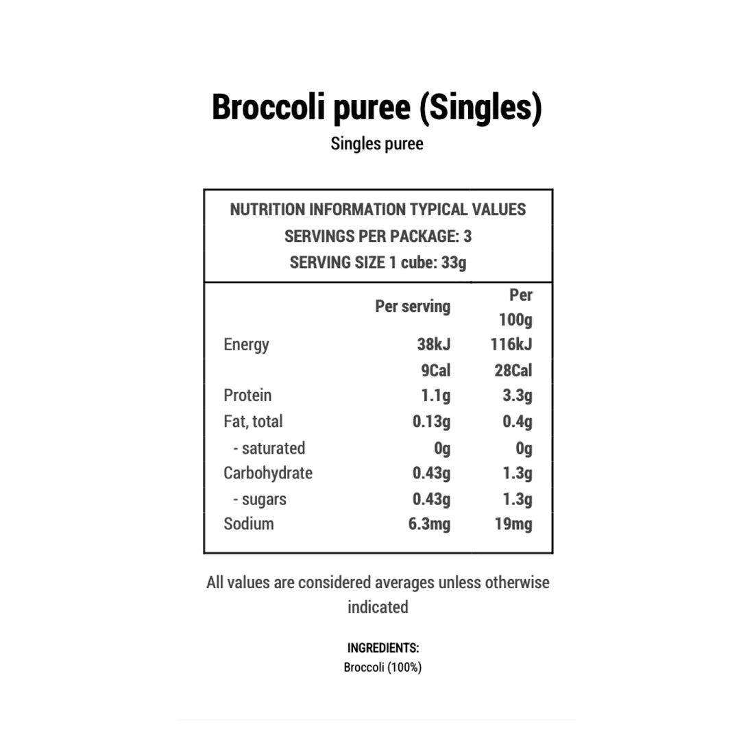 First Bites Veggie Baby Pure