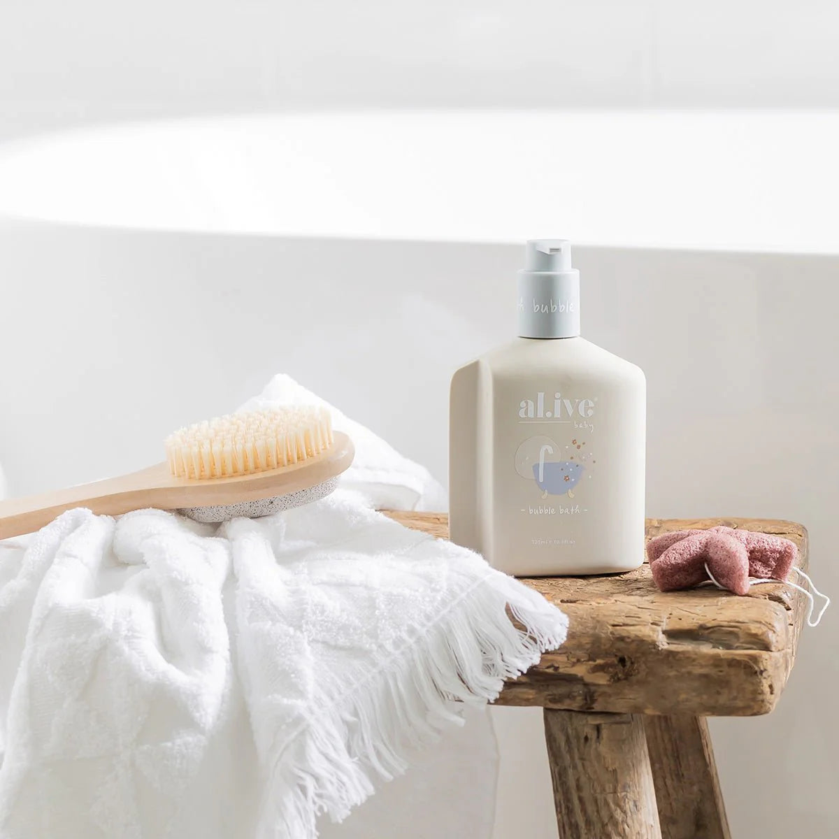 Bubble bath apple blossom