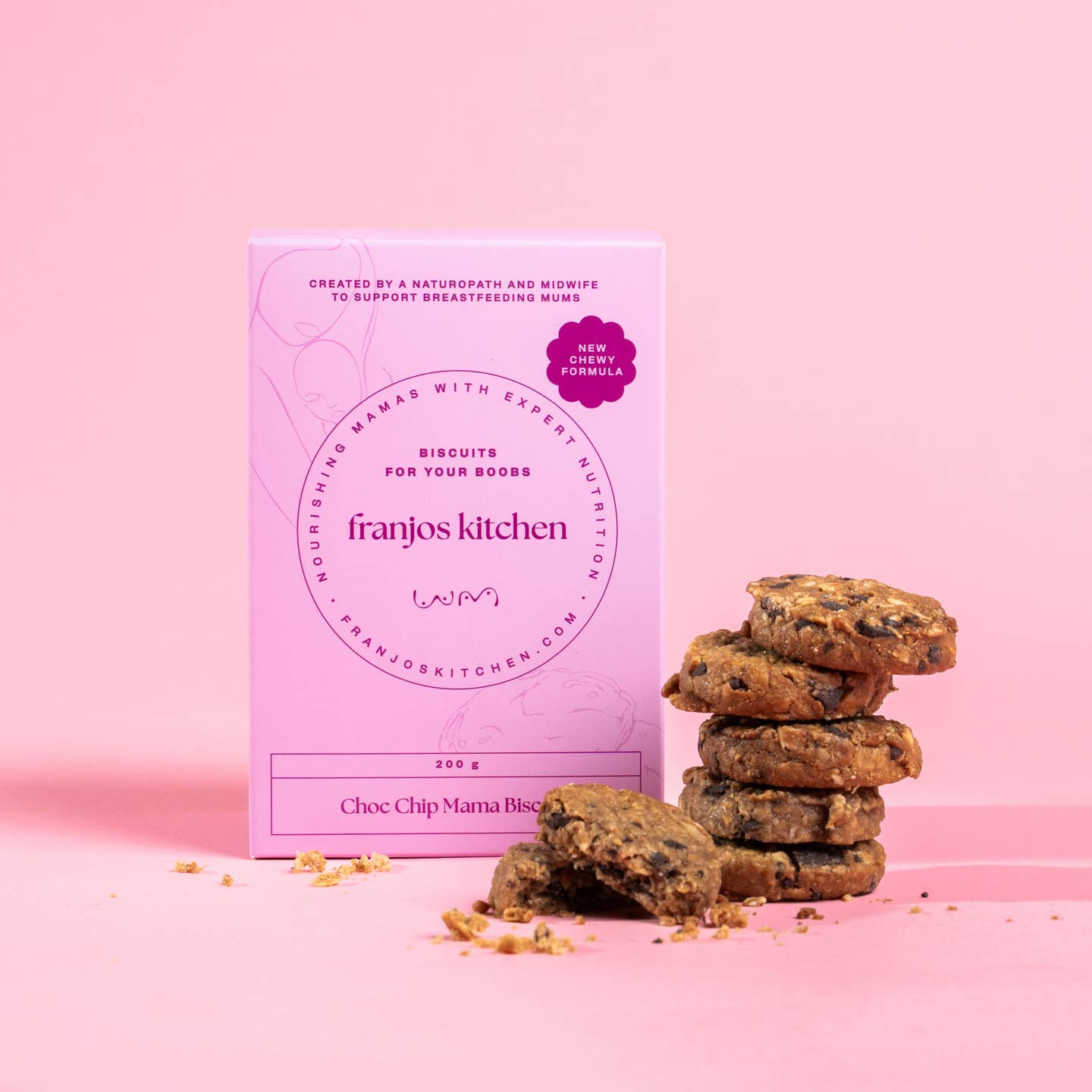 Choc Chip Mama Biscuits