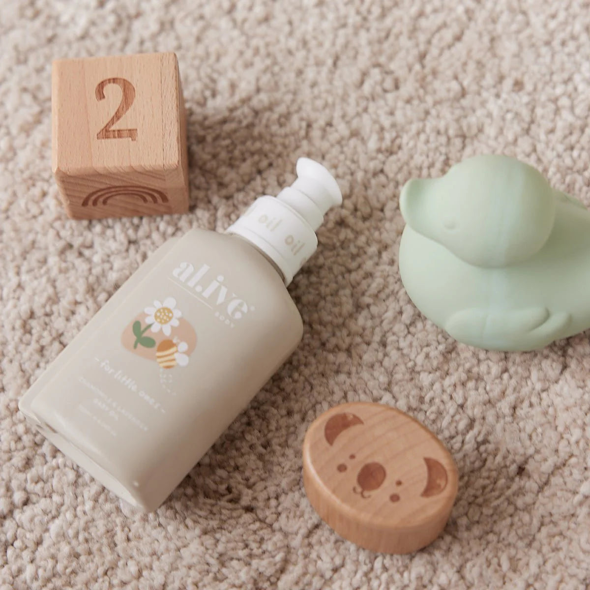 Baby oil chamomile & lavender