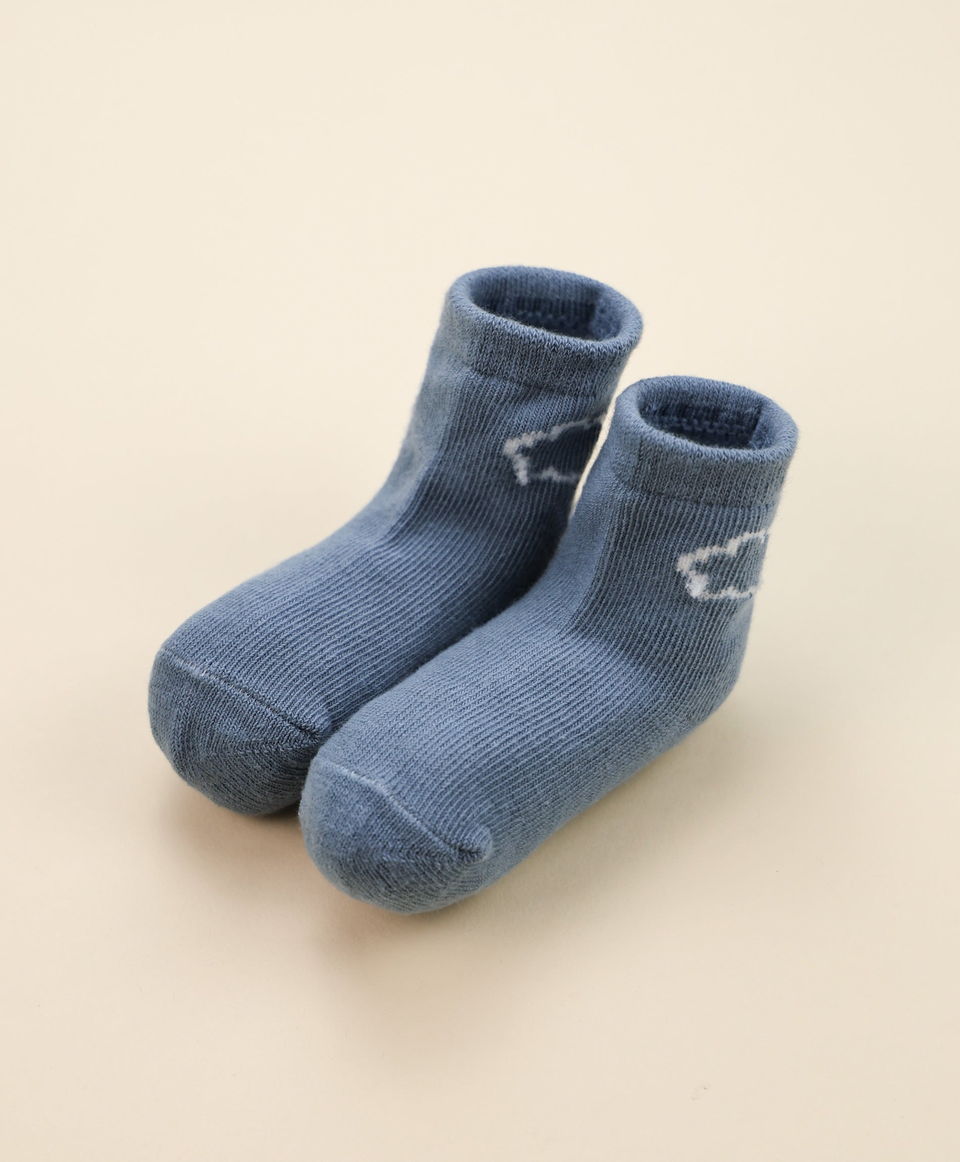 Organic Cotton Baby Socks 0-6 Months