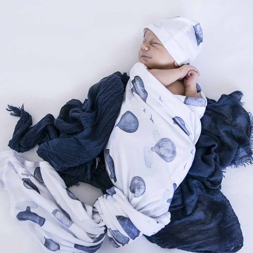 Stretch Cotton Baby Wrap set