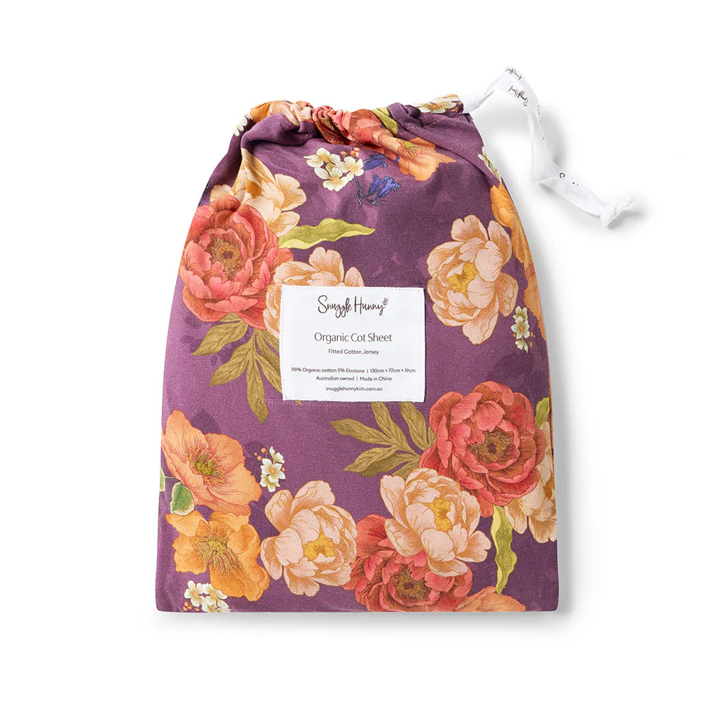 Organic Fitted Cot Sheet