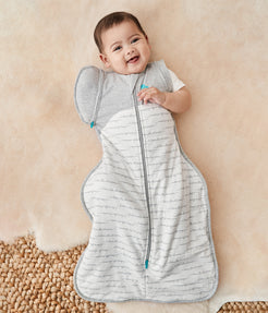 Love To Dream Swaddle Up™ 2.5 TOG Quilted Stretch Cotton Transition White Dreamer