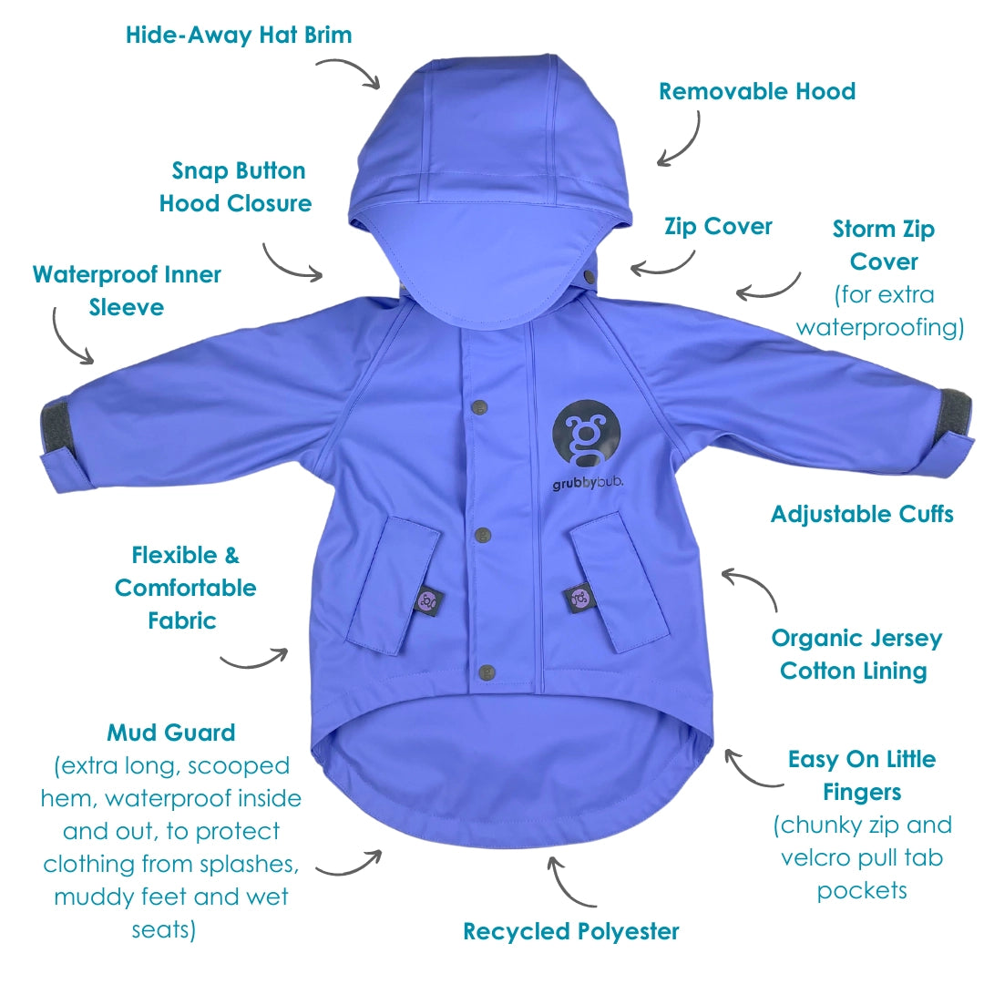 All-Weather Jacket with Mud Guard