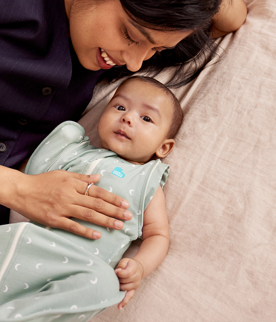 Love To Dream Swaddle Up™ Transition Bag 1.0 TOG Stretch Cotton Moon