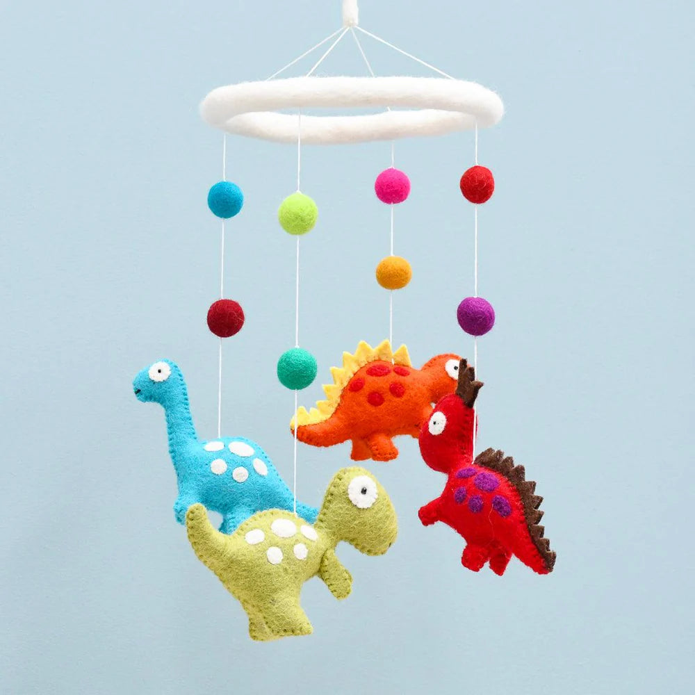 Nursery Cot & Ceiling Mobiles – Handmade Felt Designs