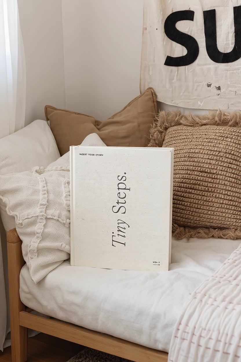 Tiny Steps Baby Linen Photo Album